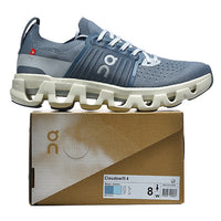 Low Top Sneakers, Blue Colorway, Lace Up Design, Casual Gift for Sneaker Fans