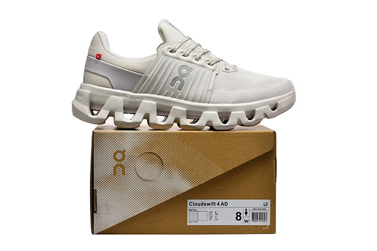 Low Top Sneakers, White Colorway, Lace Up Design, Casual Gift for Sneaker Fans