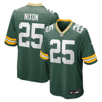 Green Bay Packers Keisean Nixon Green Game Player Jersey