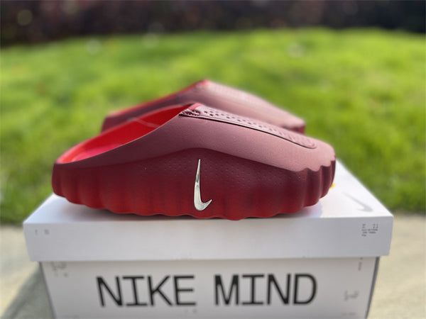Slides, Burgundy Colorway, Slip On Design, Casual Gift for Shoe Lovers