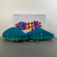 Slides, Green Red Colorway, Slip On Design, Casual Gift for Shoe Lovers