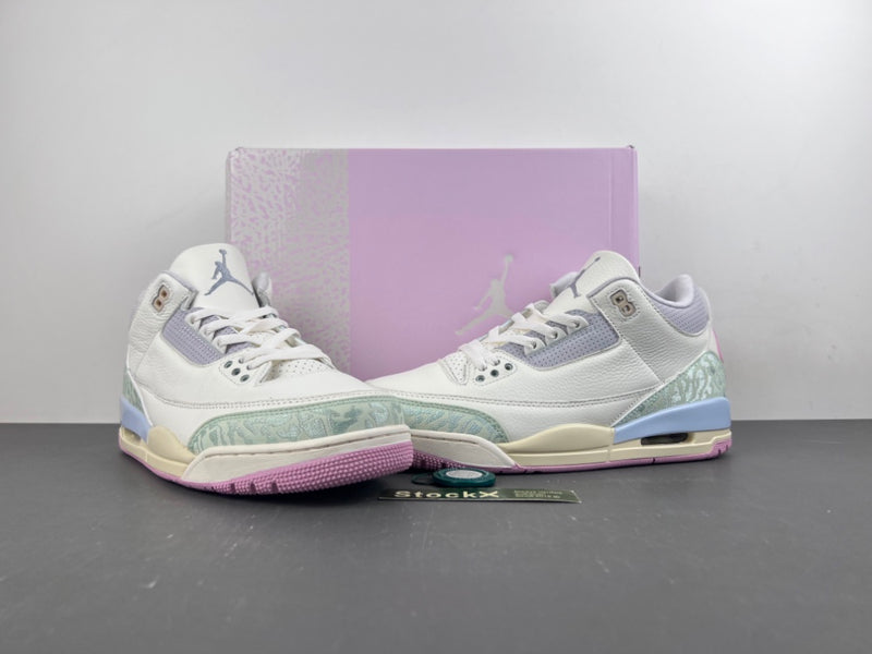 Retro Low Top Sneakers, White Green Pink Colorway, Lace Up Design, Casual Gift for Sneaker Fans