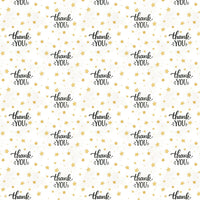 Gold Star Holiday Gift Wrap, Eternal Thanks Wrapping Paper, Elegant Appreciation Wrapping Paper, Christmas Thank You Gift Wrap Roll