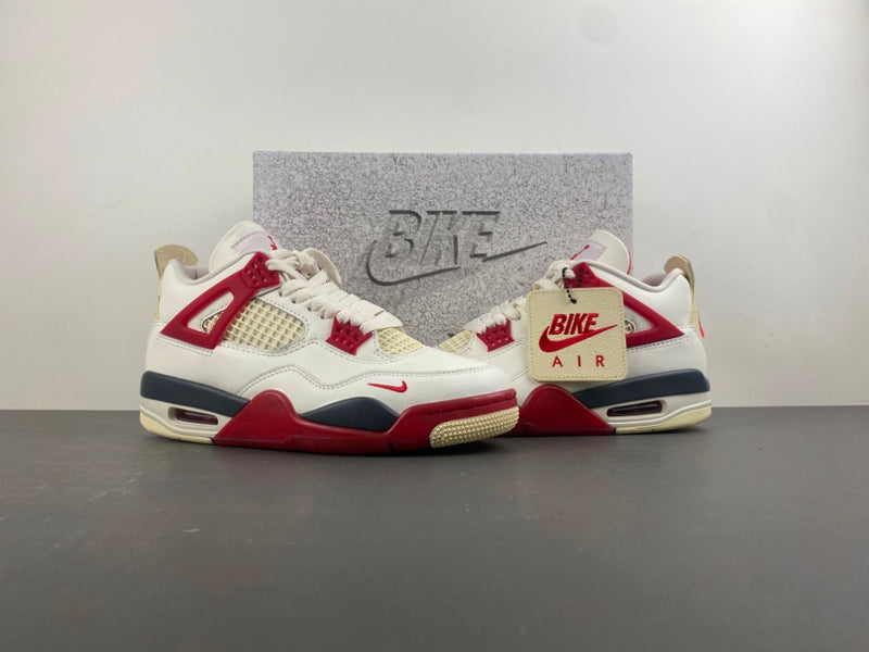Low Top Sneakers, White Black Red Colorway, Lace Up Design, Casual Gift for Sneaker Fans