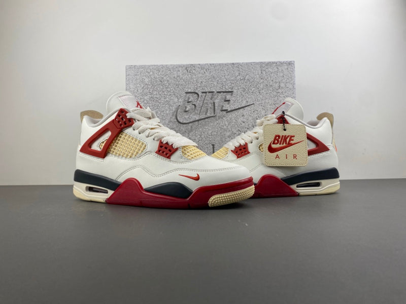 Low Top Sneakers, White Black Red Colorway, Lace Up Design, Casual Gift for Sneaker Fans