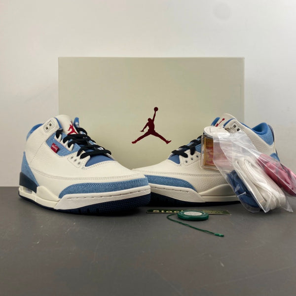 Retro Low Top Sneakers, Blue White Colorway, Leather Footwear, Lace Up Design, Casual Gift for Sneaker Fans