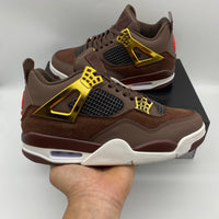 Mid Top Sneakers, Brown Yellow Colorway, Lace Up Design, Casual Gift for Sneaker Fans