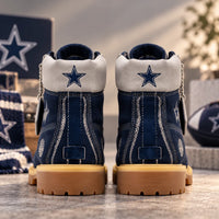 DAL Star Navy - Game-Day Confidence on a 6-Inch Boot