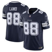 Dallas Cowboys CeeDee Lamb Navy Limited Jersey