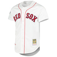 Boston Red Sox David Ortiz White Cooperstown Collection Authentic Jersey