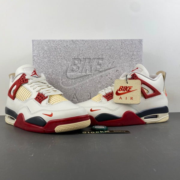 Low Top Sneakers, White Black Red Colorway, Lace Up Design, Casual Gift for Sneaker Fans