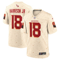 Arizona Cardinals Marvin Harrison Jr. Natural 2025 Rivalries Collection Game Jersey