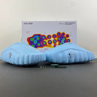 Slides, Blue Colorway, Slip On Design, Casual Gift for Shoe Lovers