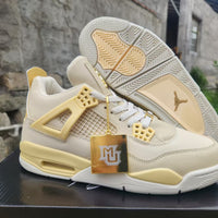 Mid Top Sneakers, Yellow Colorway, Lace Up Design, Casual Gift for Sneaker Fans