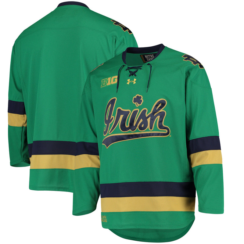 Notre Dame Fighting Irish Replica Hockey Jersey - Green