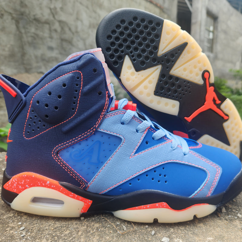 High Top Sneakers, Royal Blue Red Navy Colorway, Lettering Design, Lace Up Design, Casual Gift for Sneaker Fans