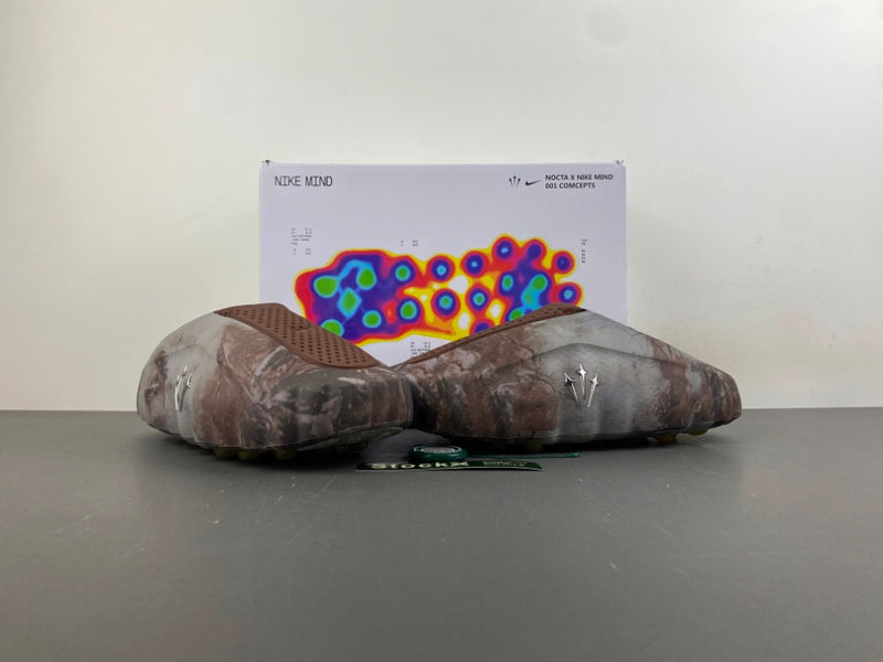 Slides, Brown Colorway, Camouflage Pattern, Slip On Design, Casual Gift for Shoe Lovers