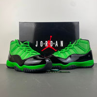 Low Top Sneakers, Black Green Colorway, Patent Leather Footwear, Lace Up Design, Casual Gift for Sneaker Fans
