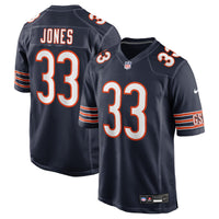 Chicago Bears Jaylon Jones Navy Team Game Jersey