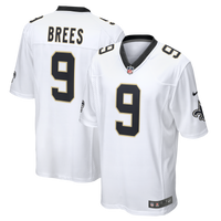 New Orleans Saints Drew Brees White Game Jersey
