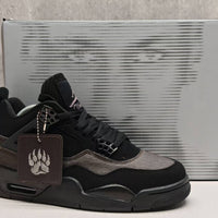 Mid Top Sneakers, Black Gray Colorway, Lace Up Design, Casual Gift for Sneaker Fans