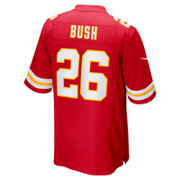 Kansas City Chiefs Deon Bush Red Game Player Jersey