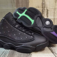 High Top Sneakers, Black Colorway, Strap Design, Casual Gift for Sneaker Fans