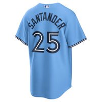Toronto Blue Jays Anthony Santander Light Blue Alternate Replica Jersey