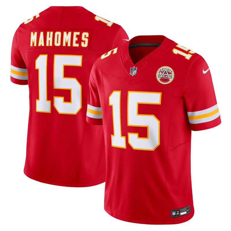Kansas City Chiefs Patrick Mahomes Red Limited Jersey