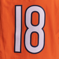 Chicago Bears Caleb Williams Orange Alternate Elite Jersey