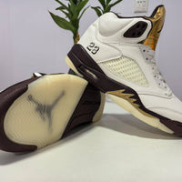High Top Sneakers, Gold Colorway, Lace Up Design, Casual Gift for Sneaker Fans
