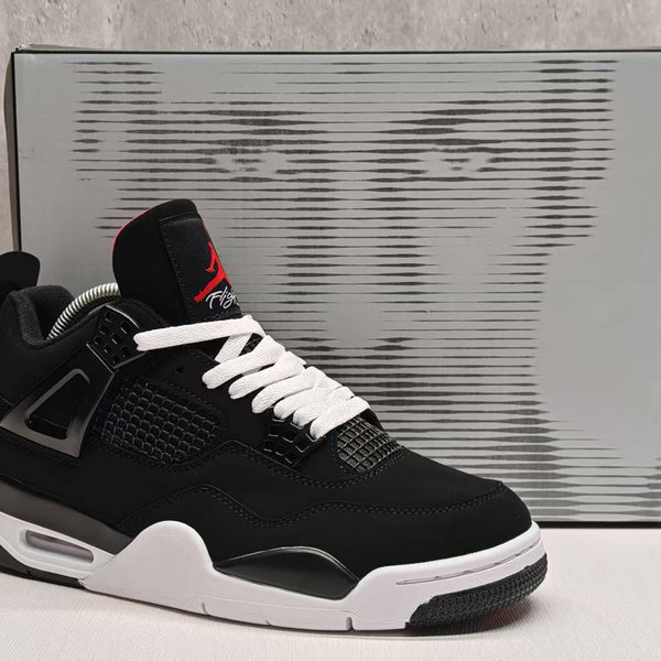 Mid Top Sneakers, Black White Colorway, Lace Up Design, Casual Gift for Sneaker Fans