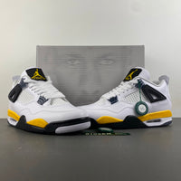 Low Top Sneakers, White Black Yellow Colorway, Lace Up Design, Casual Gift for Sneaker Fans