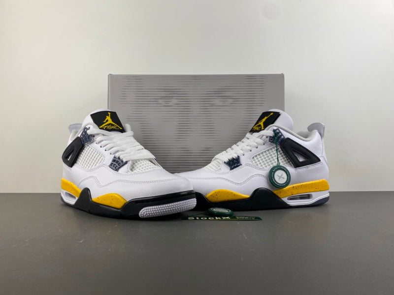 Low Top Sneakers, White Black Yellow Colorway, Lace Up Design, Casual Gift for Sneaker Fans