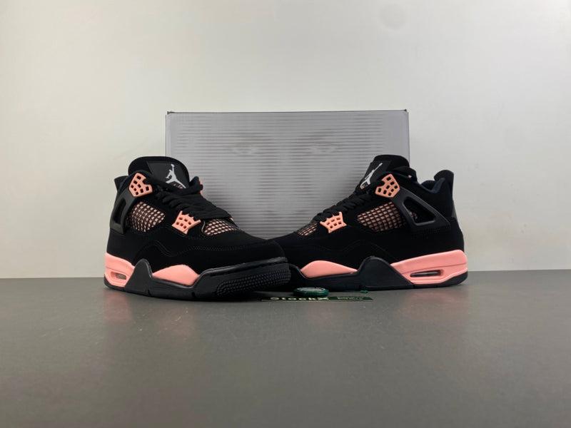 Mid Top Sneakers, Black Pink Colorway, Lace Up Design, Casual Gift for Sneaker Fans