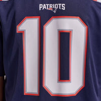 New England Patriots Drake Maye Navy Player Game Jersey