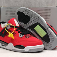 Mid Top Sneakers, Red Black Colorway, Lace Up Design, Casual Gift for Sneaker Fans