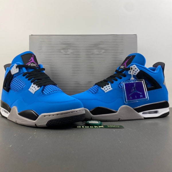 Mid Top Sneakers, Blue Black Colorway, Lace Up Design, Casual Gift for Sneaker Fans