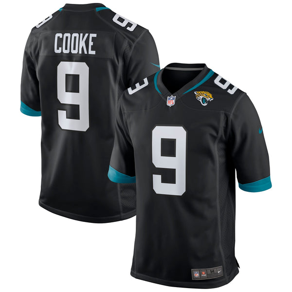 Jacksonville Jaguars Logan Cooke Black Game Jersey