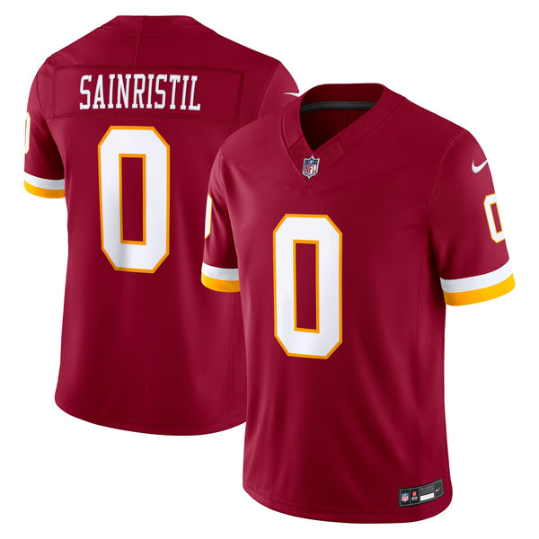 Washington Commanders Mike Sainristil Burgundy Team Stitched Limited Jersey