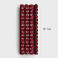 Red Soldier Holiday Gift Wrap, Nutcracker Christmas Wrapping Paper, Nutcracker Ballet Wrapping Paper, Traditional Xmas Gift Wrapping Paper