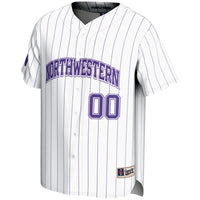Northwestern Wildcats NIL Pick-A-Player Lightweight Baseball Jersey - White
