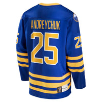 Buffalo Sabres Dave Andreychuk Royal Breakaway Retired Player Jersey