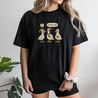 Humorous Math Pun Teacher Shirt, Six Seven Duck Teacher T-Shirt, Duck Math Educator Graphic Tee, Adorable School Math Teacher Shirt, Christmas Present