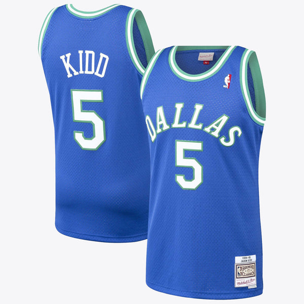 Dallas Mavericks Hardwood Classics Road Jersey Jason Kidd