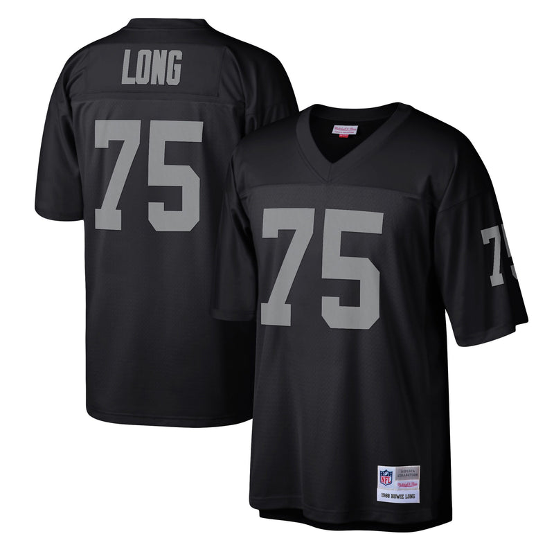 Las Vegas Raiders Howie Long Black Legacy Replica Jersey