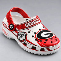 UGA in Red and White - A Clog Study in Collegiate Identity