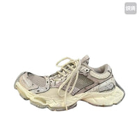 Low Top Sneakers, Gray Colorway, Lace Up Design, Casual Gift for Sneaker Fans