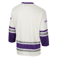 Kansas State Wildcats Puck Proud Fashion Hockey Jersey - Cream