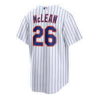 New York Mets Nolan McLean White Home Replica Jersey